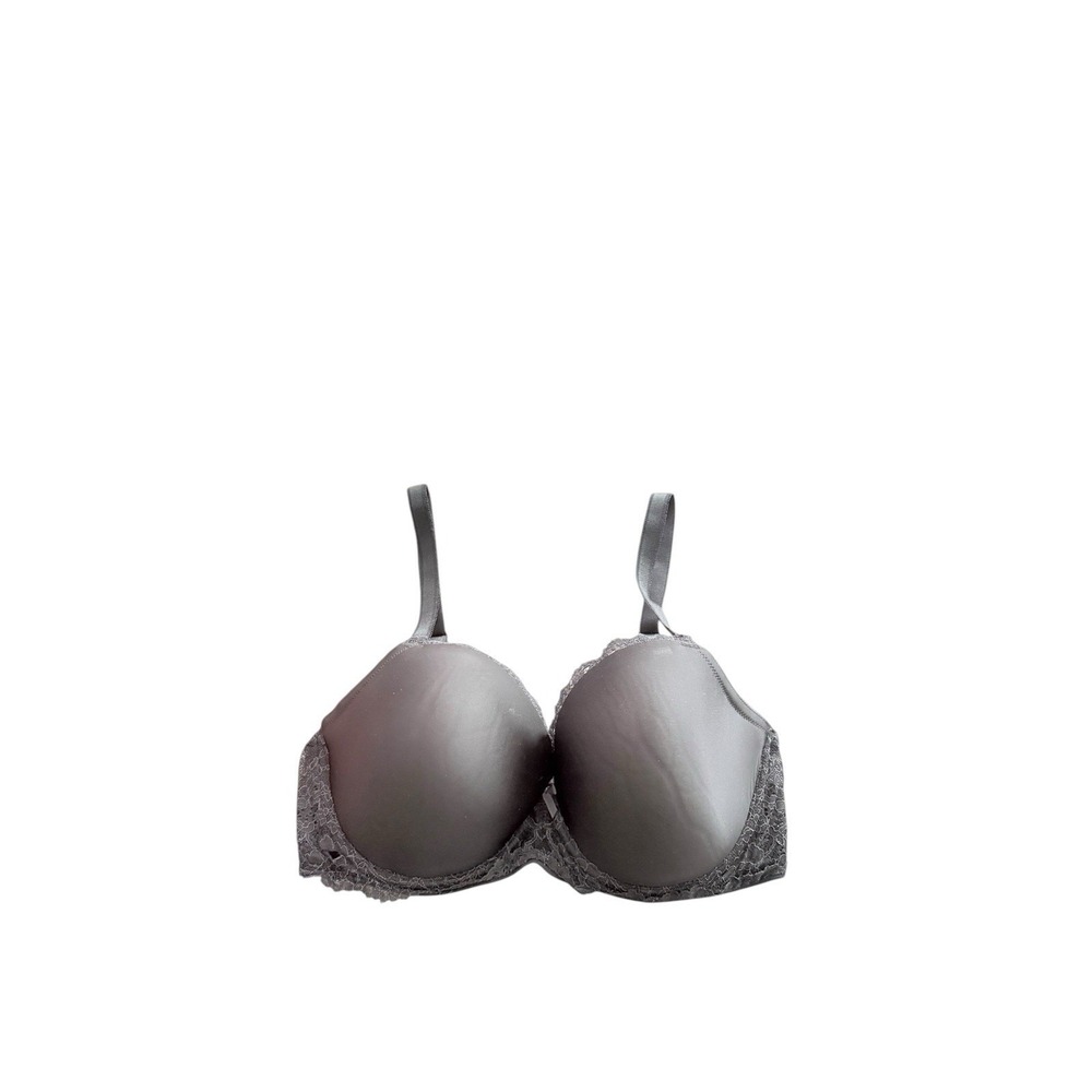 Victoria's Secret 36dD Black Underwire Dream Angels Lined Demi Bra